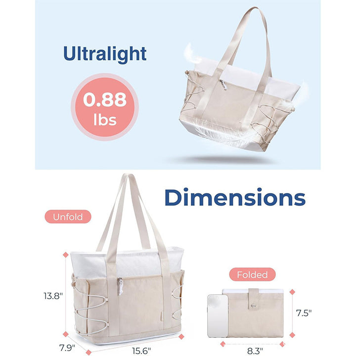 Multifunctional shopping bag with insulated compartments Stornfield