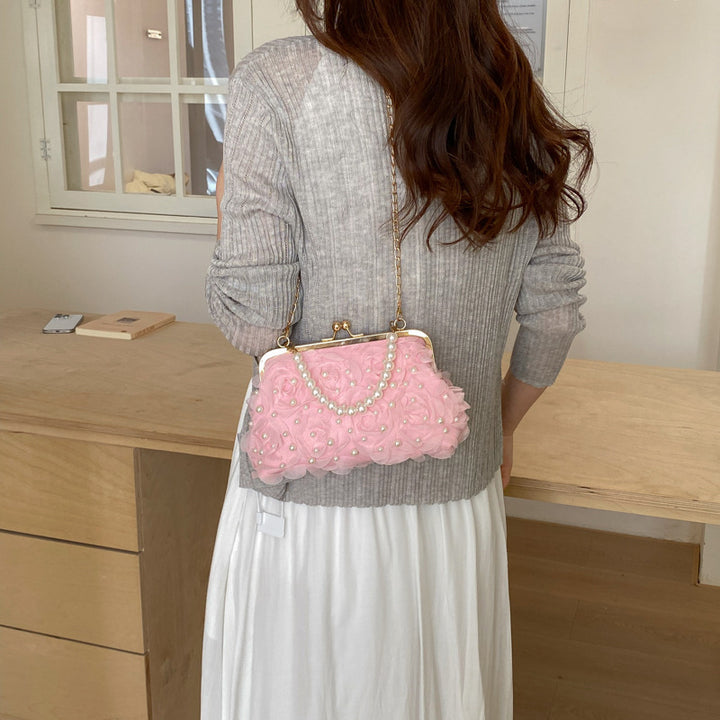 Floral Embellished Evening Purse