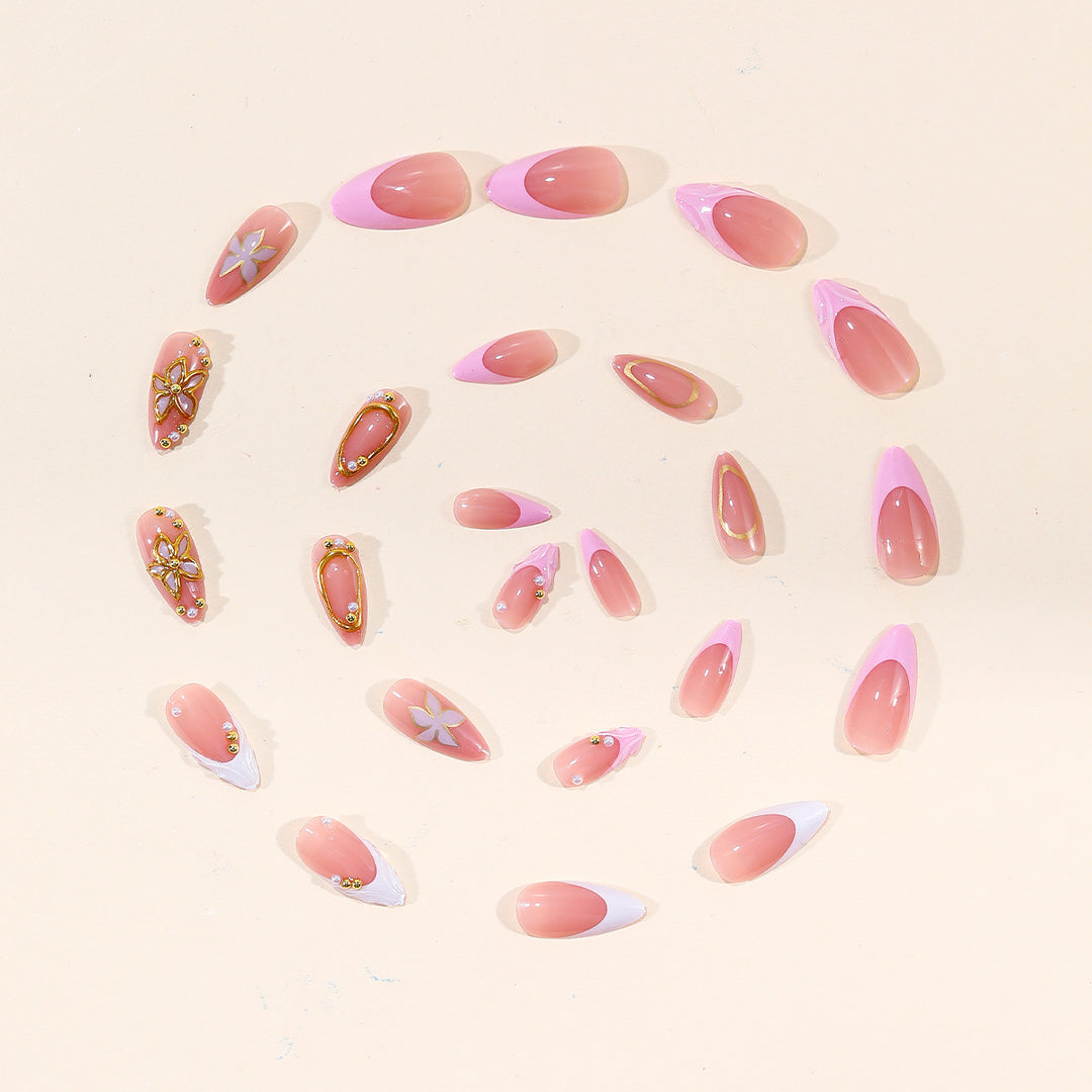 Luxury 3D Floral Nail Art Set Stornfield