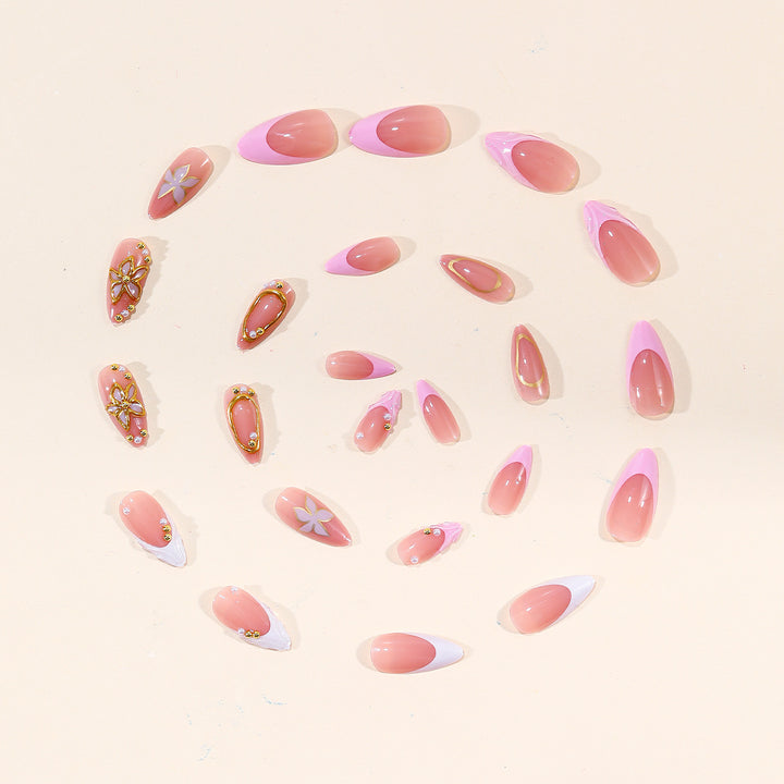 Luxury 3D Floral Nail Art Set Stornfield