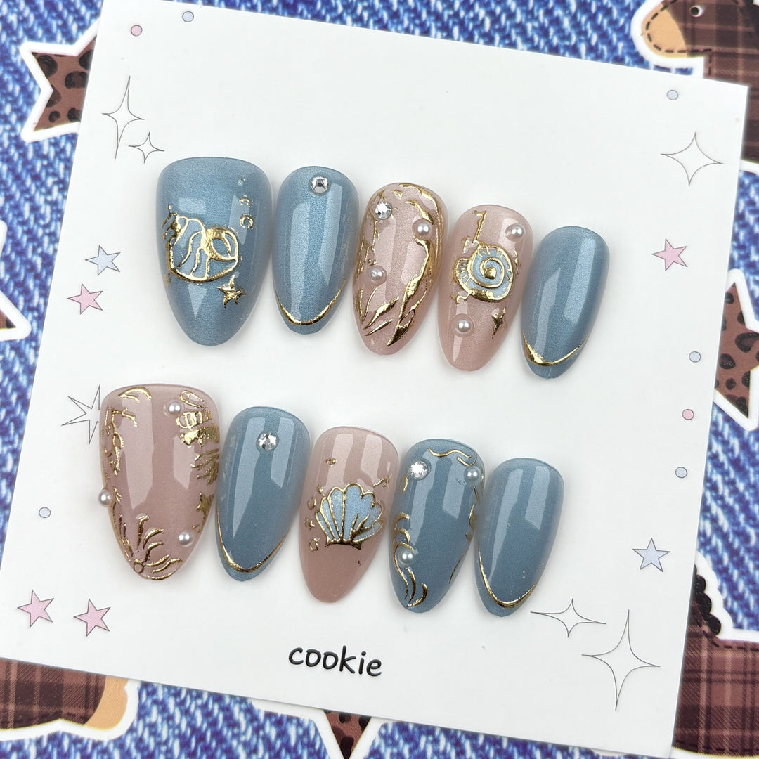 Decorative Press-On Nail Art Collection 1790745449