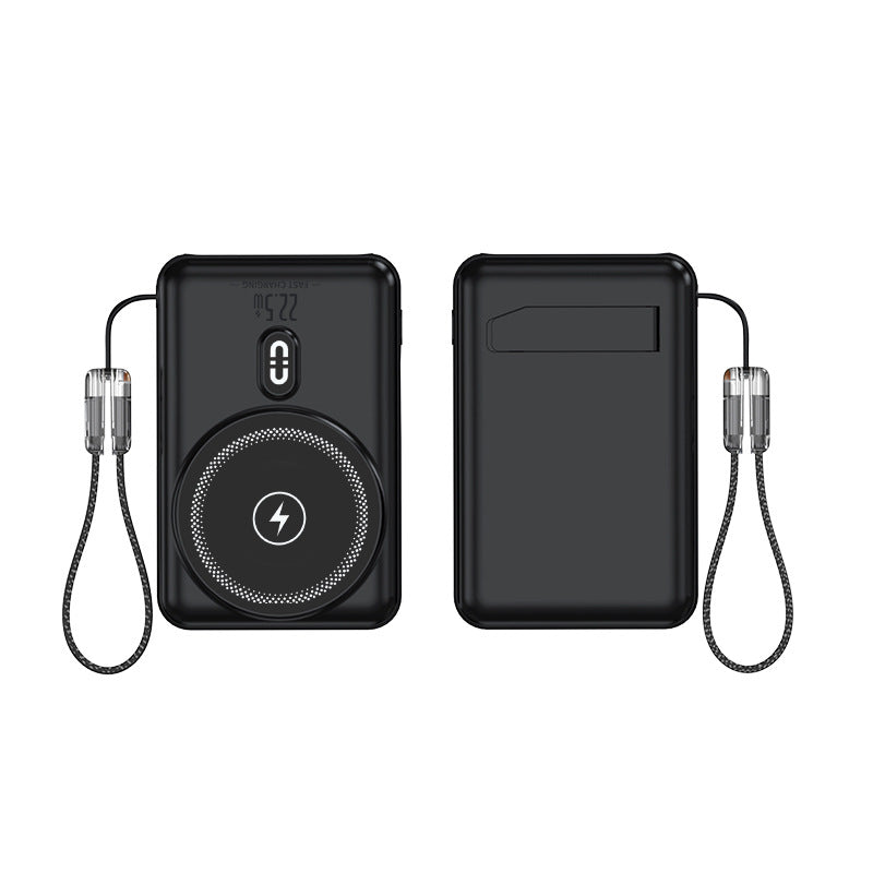 Portable power bank with inductive charging function and LED display Stornfield