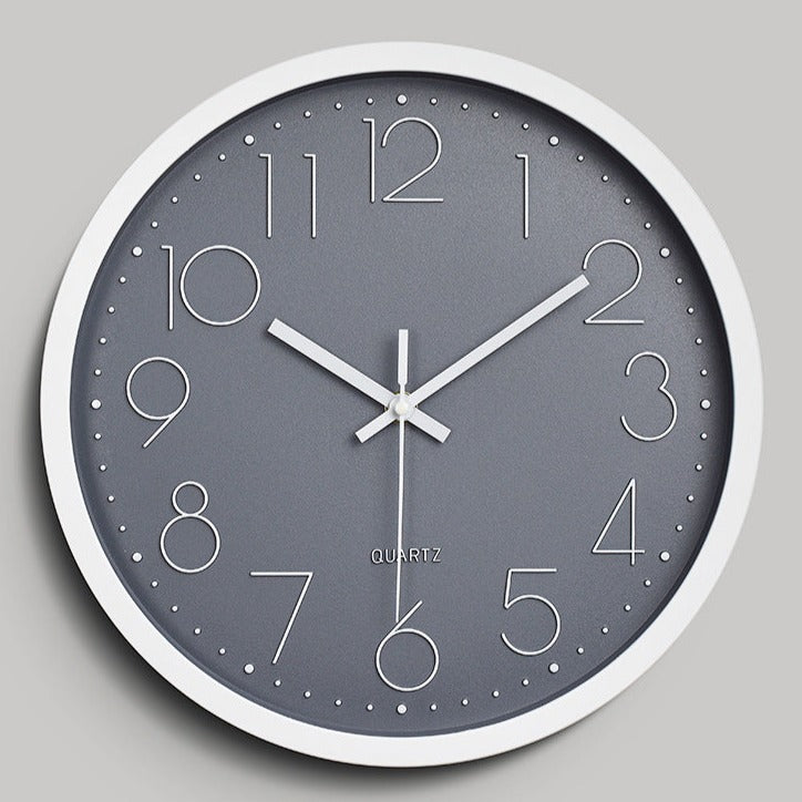 Stornfield | Simple 3D Design Silent Wall Clock 30 cm