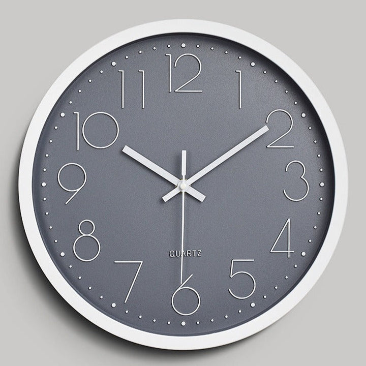 Stornfield | Simple 3D Design Silent Wall Clock 30 cm