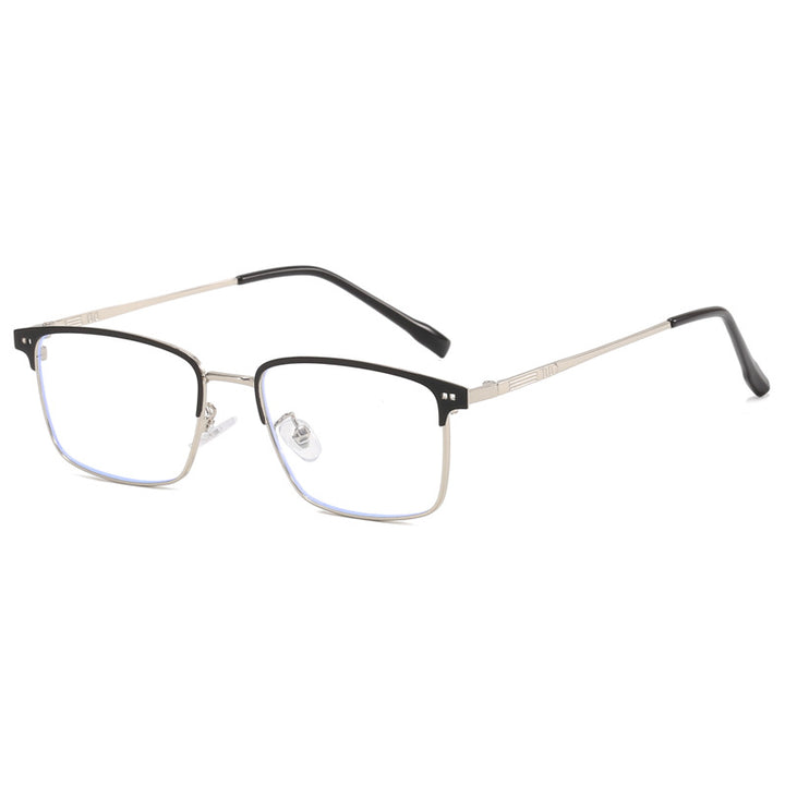 Women's elegant square glasses with fine metal frame Stornfield