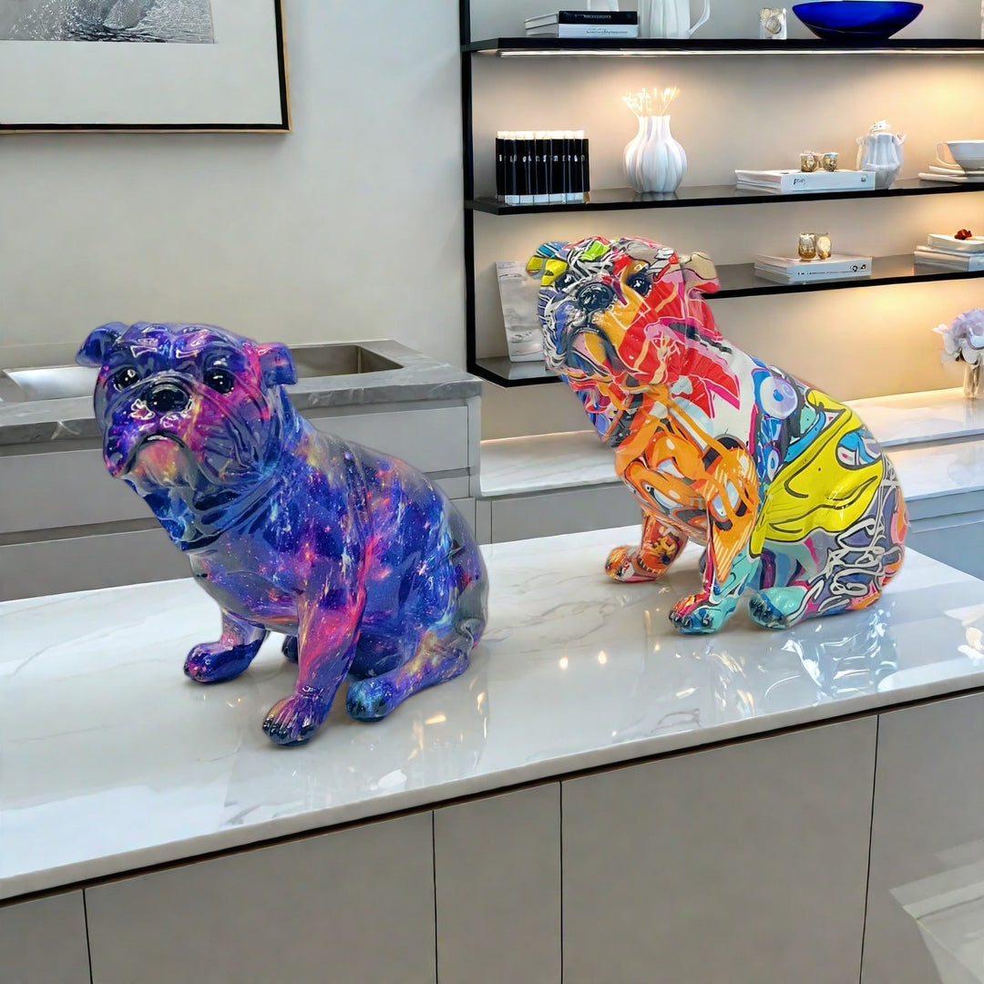 Artistic Bulldog Figurine Stornfield