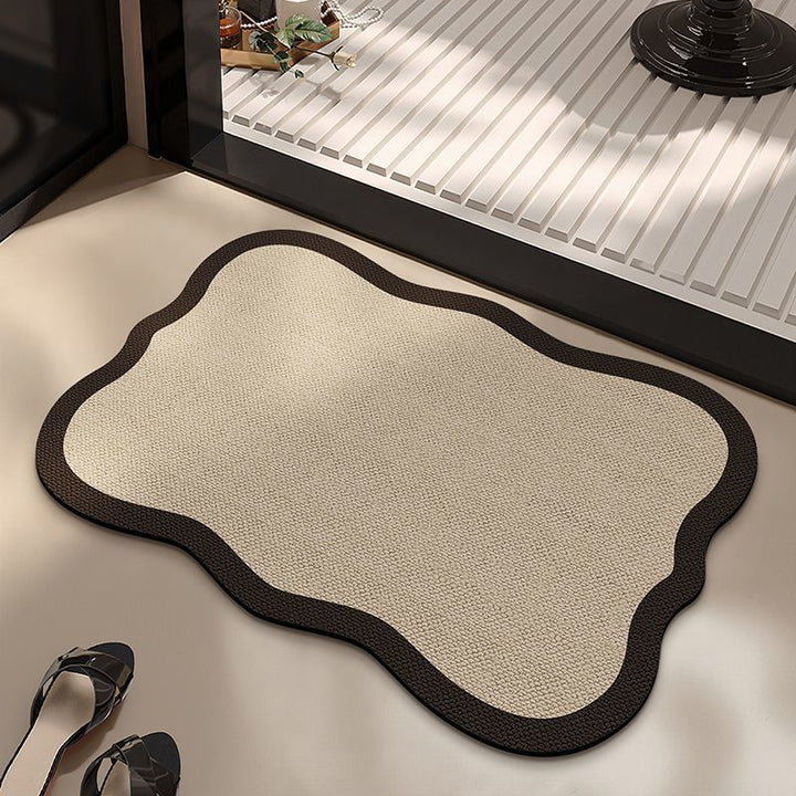 Herringbone Pattern Indoor Area Rug for Home