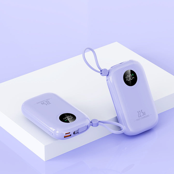 Ultra-compact power bank with digital charging indicator and fast charging function Stornfield