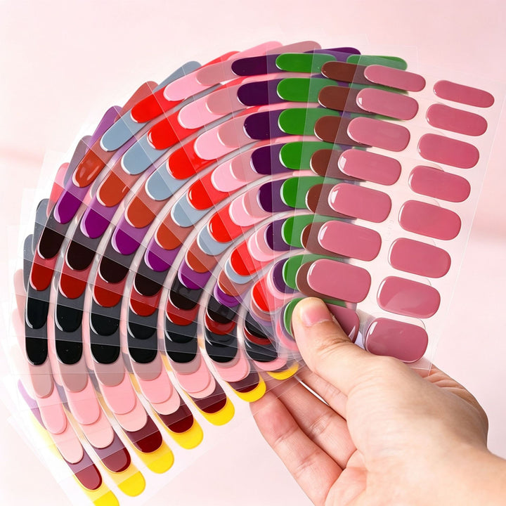 Premium Glossy Press-On Nail Set