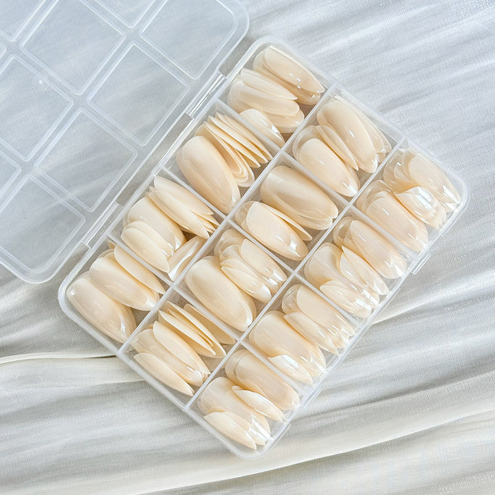 Premium Clear Press-On Nail Tips Collection Stornfield