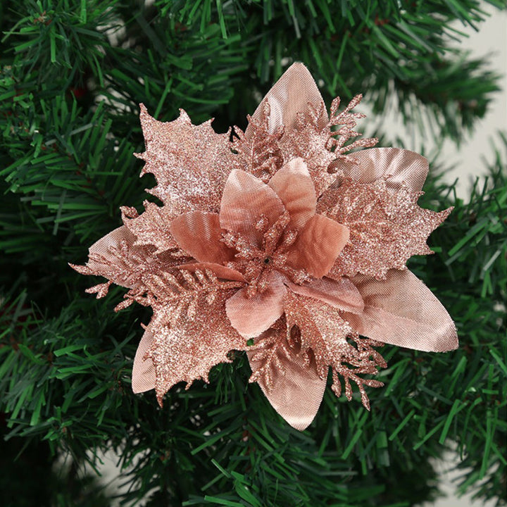 Decorative Glittering Floral Pin Stornfield
