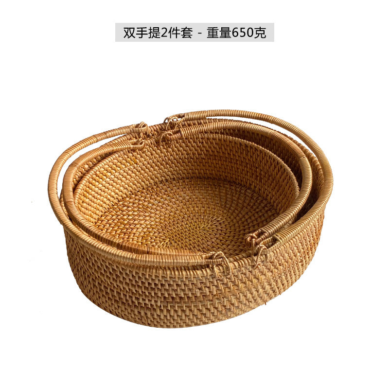 Women's Handcrafted Rattan Basket Stornfield