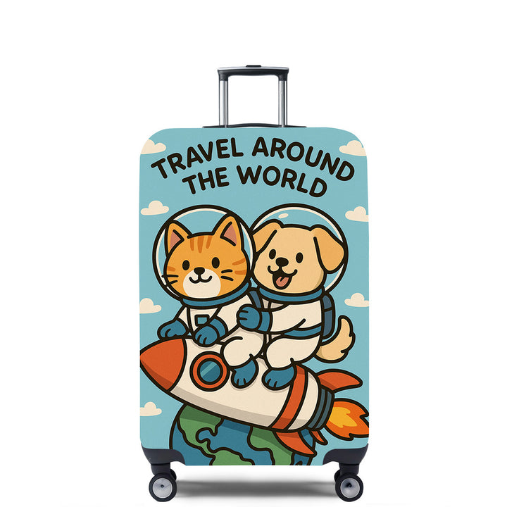 Unisex hard shell travel suitcase with cute animal design Stornfield