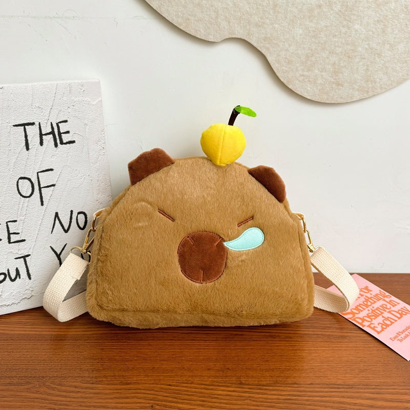 Plush Crossbody Bag In Cute Animal Design Stornfield