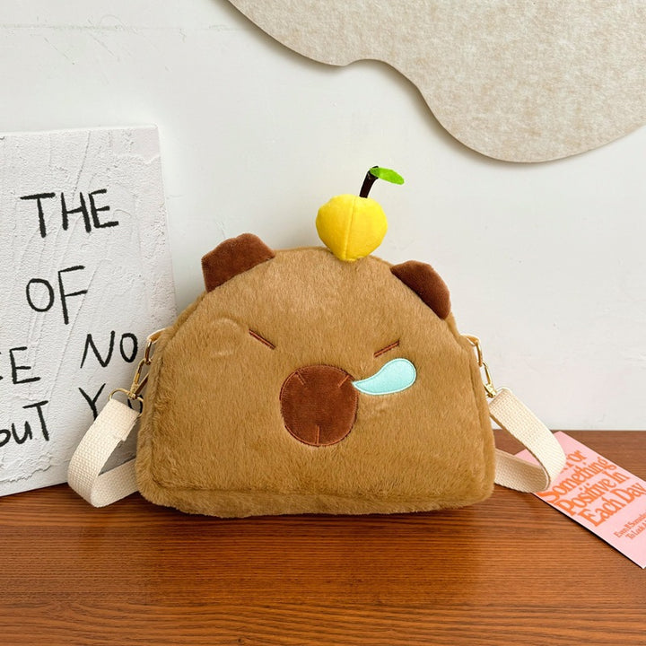 Plush Crossbody Bag In Cute Animal Design Stornfield