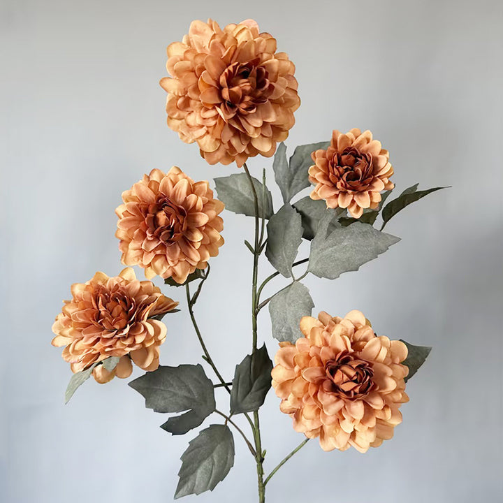 Elegant Artificial Dahlia Bouquet