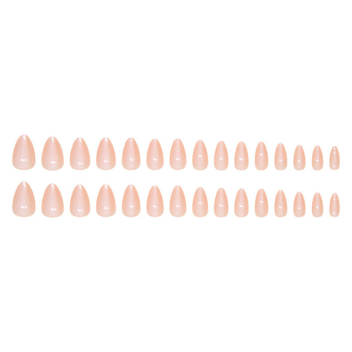 Natural Glossy Press-On Nail Tips Stornfield