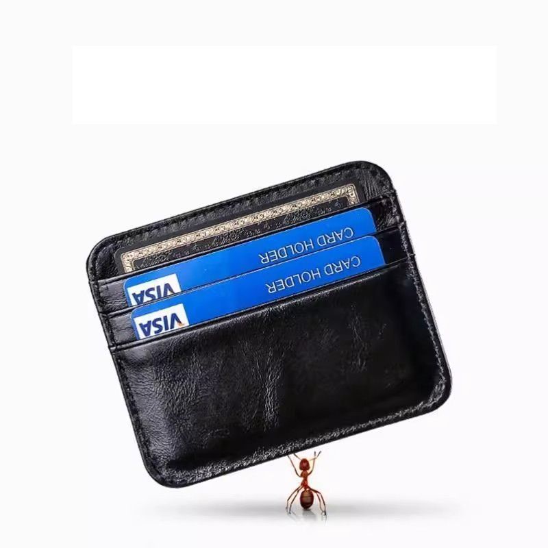 Minimalist Leather Card Holder Stornfield