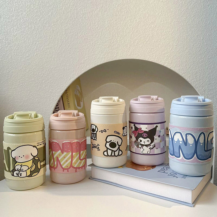 Women's Insulated Water Bottle with Cute Animal Design Stornfield