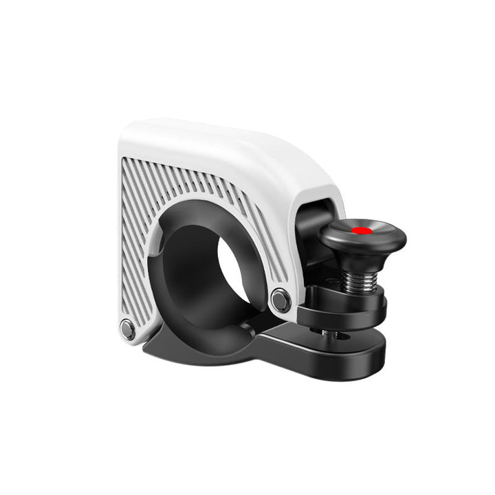 compact handlebar bell clamp with quick release knob Stornfield