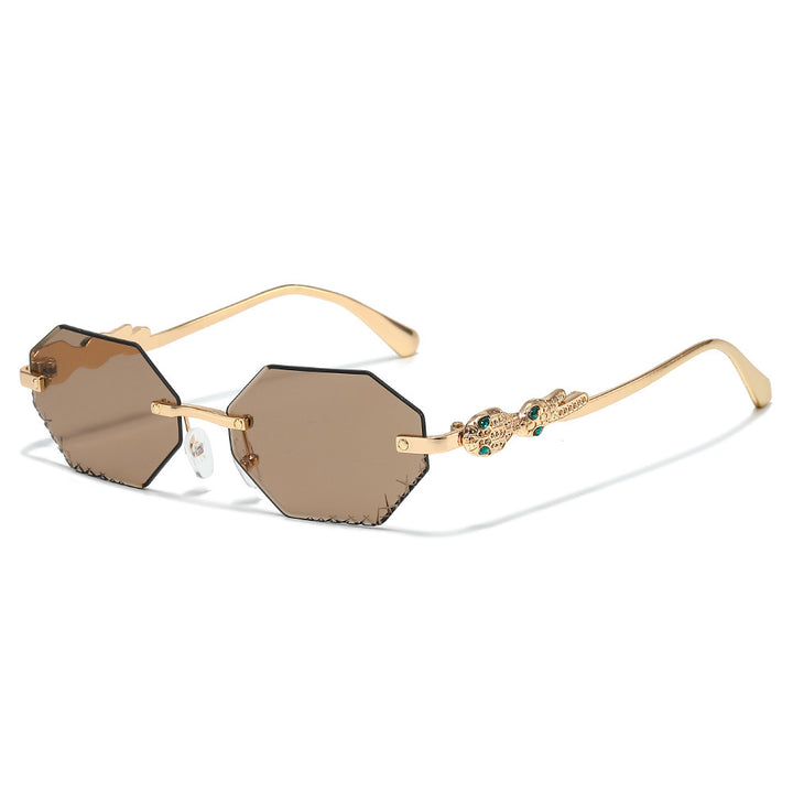 Fashion-Forward Statement Hexagonal Sunglasses Stornfield