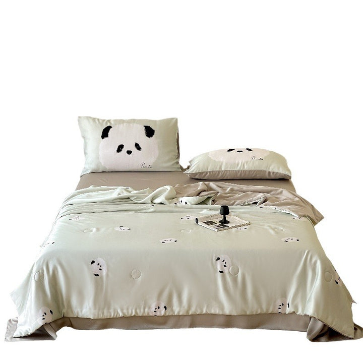 Cute Cartoon Dog-Themed Bedding Set