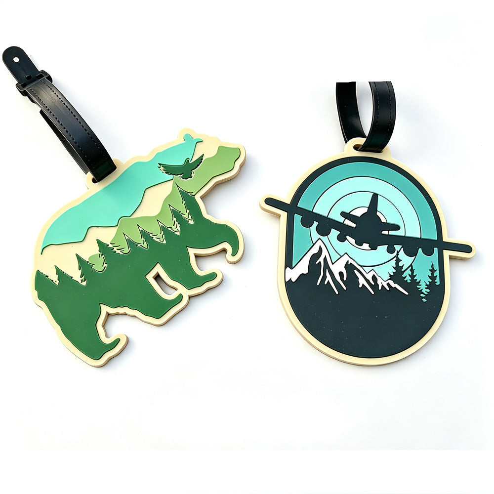 Bear-Shaped Travel Luggage Tag Stornfield