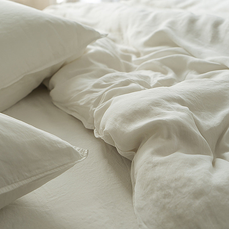 Linen bedding set