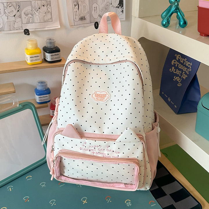 Cute Polka Dot Design Backpack Stornfield