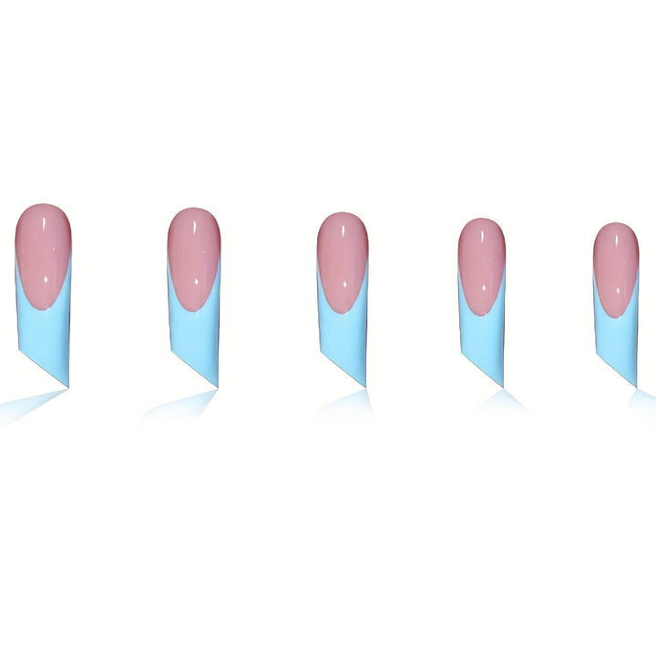 Modern Geometric Press-On Nail Art Stornfield
