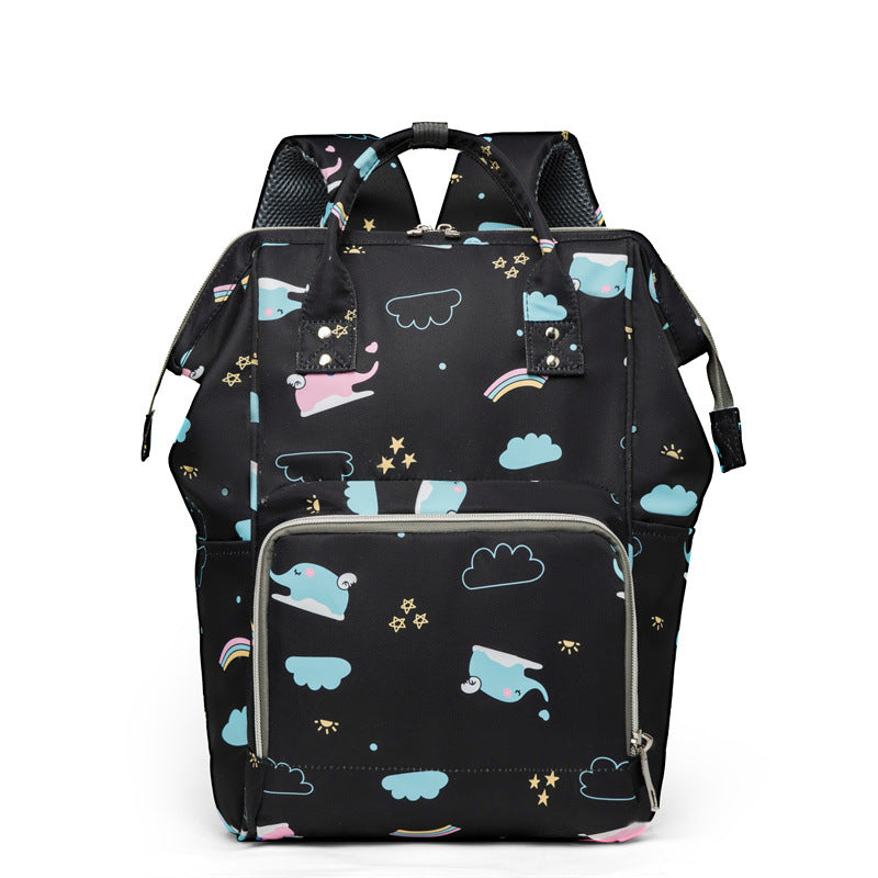 Cat-Themed Multi-Compartment Backpack Stornfield