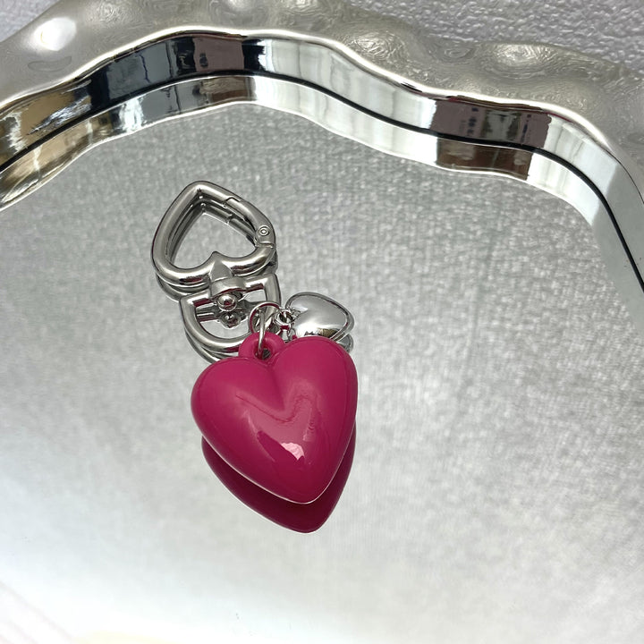 Heart-Themed Handcrafted Keychain Stornfield