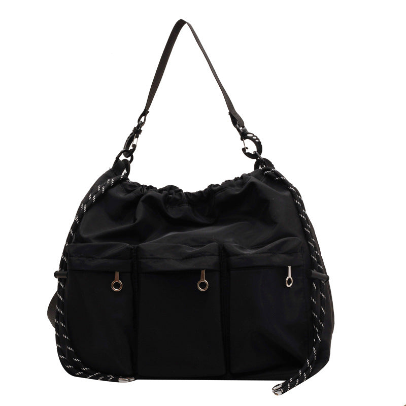 Casual Drawstring Bucket Bag