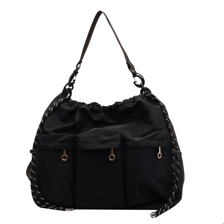 Casual Drawstring Bucket Bag