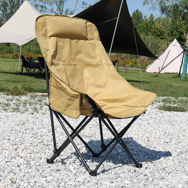 Comfortable Camping Chair with Ergonomic Backrest Stornfield