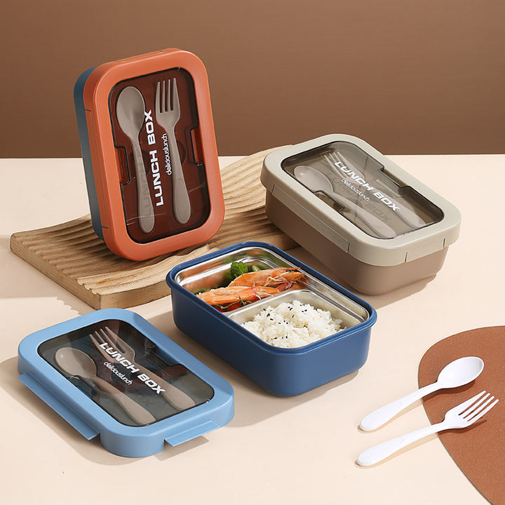 Multi-Compartment Stainless Steel Meal Prep Container