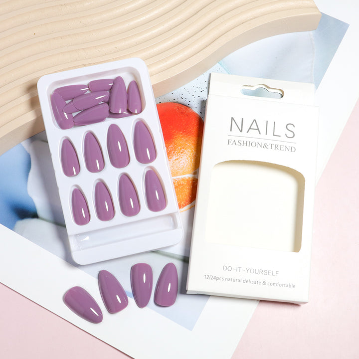 Premium DIY Almond-Shaped Press-On Nail Kit Stornfield