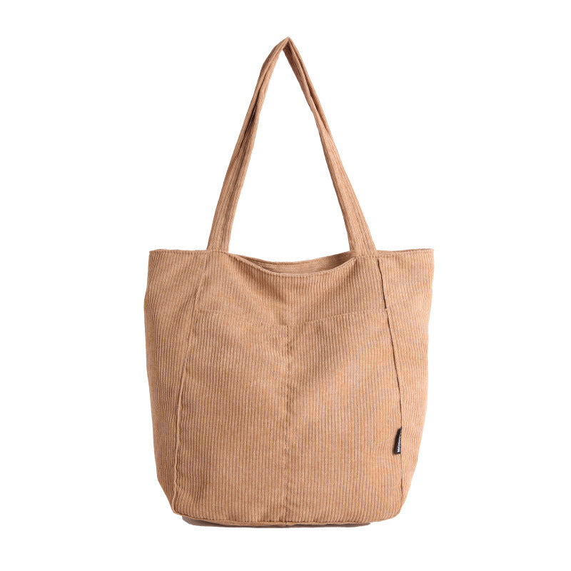 Corduroy Large Tote Bag