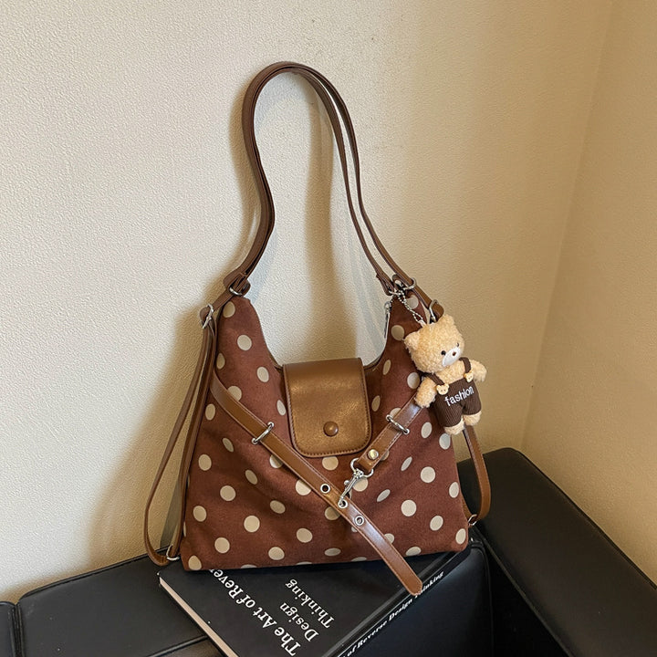 Fashionable Polka Dot Shoulder Bag
