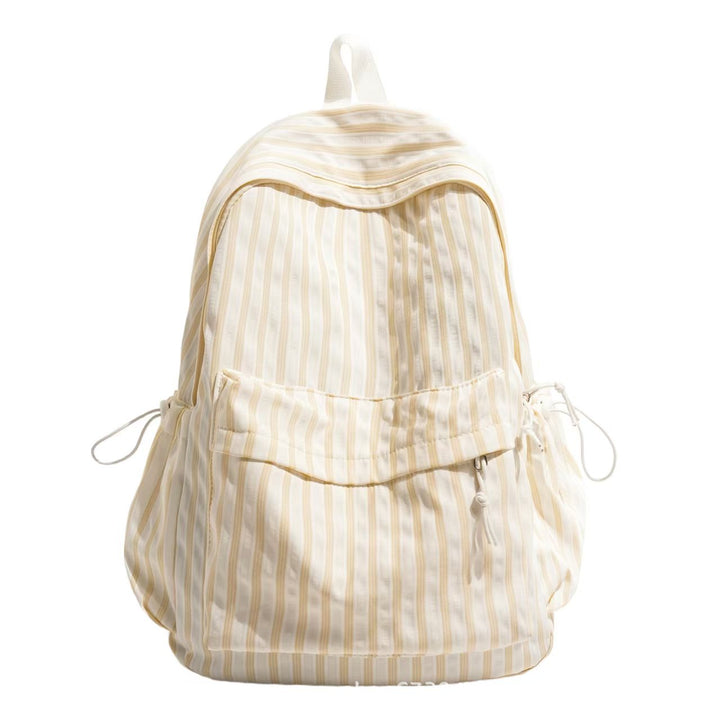Backpack with Striped Design and Practical Side Pockets Stornfield