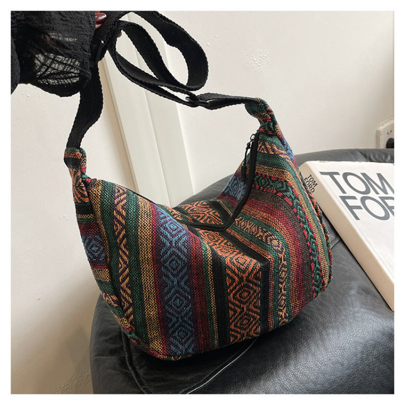 WoBohemian Ethnic Pattern Hobo Bag Stornfield