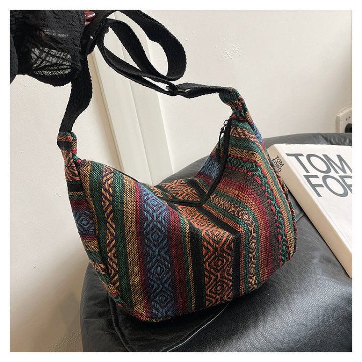 WoBohemian Ethnic Pattern Hobo Bag Stornfield