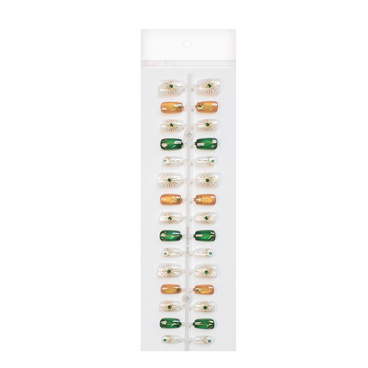 Elegant Floral Design Press-On Nails Stornfield