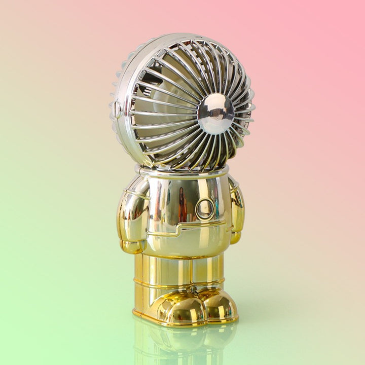 Cooling hands-free rechargeable dual bear-ear neck fan with adjustable speeds Stornfield