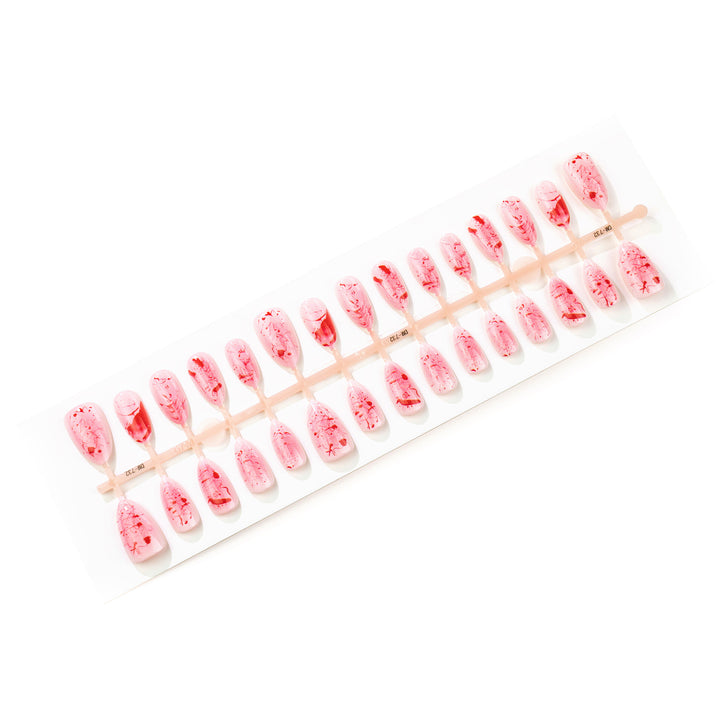 Artistic Splatter Press-On Nail Art Set Stornfield