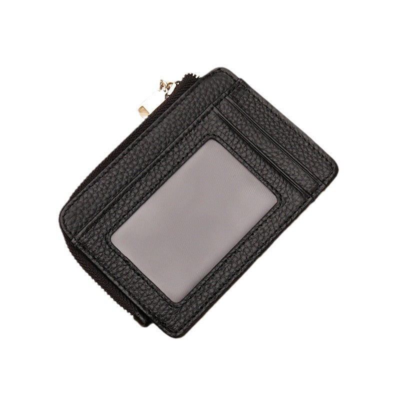 Zippered Leather Cardholder Stornfield
