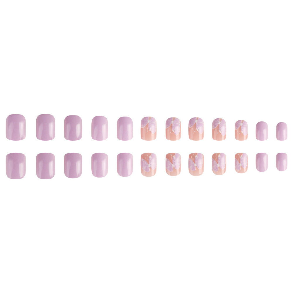 Elegant Floral Gel Nail Art Stornfield