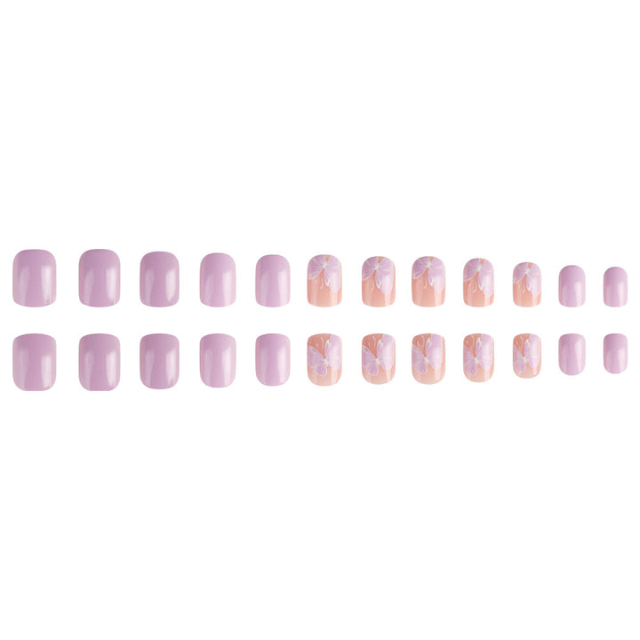 Elegant Floral Gel Nail Art Stornfield