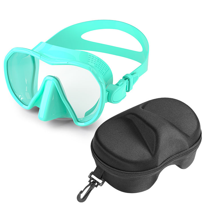 Diving mask with wide field of vision and comfortable wearing comfort Stornfield