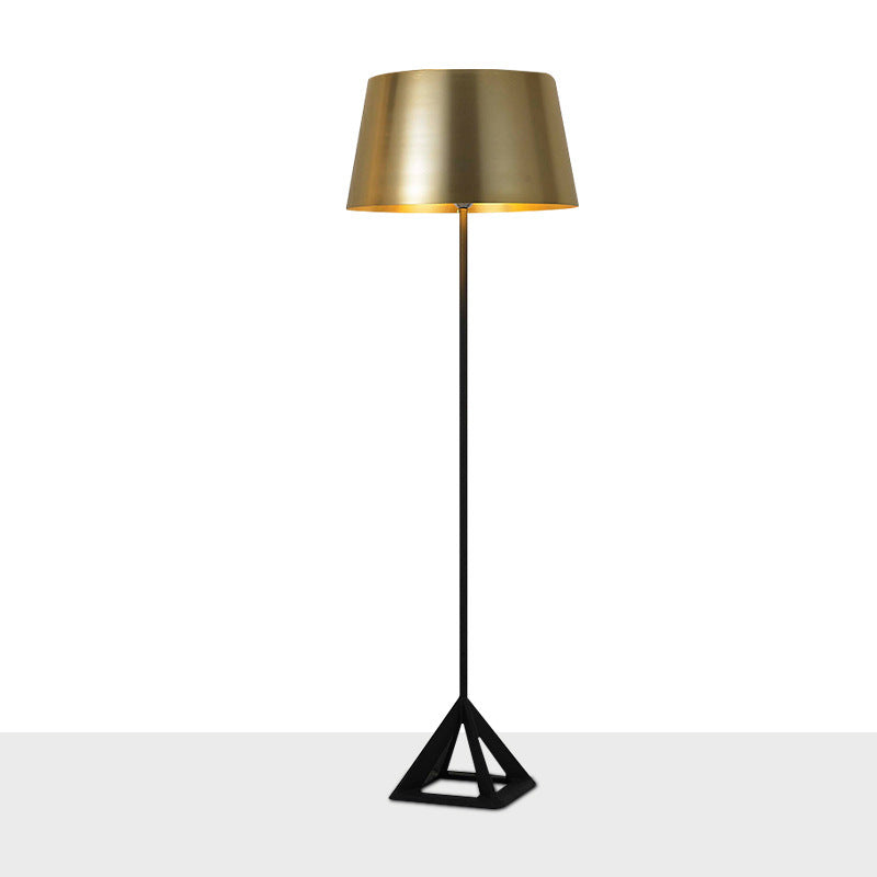 Elegant Table Lamp with Geometric Base